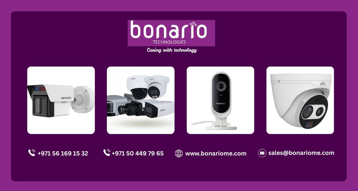 Caring with technology -bonario CCTV camera price in Dubai
