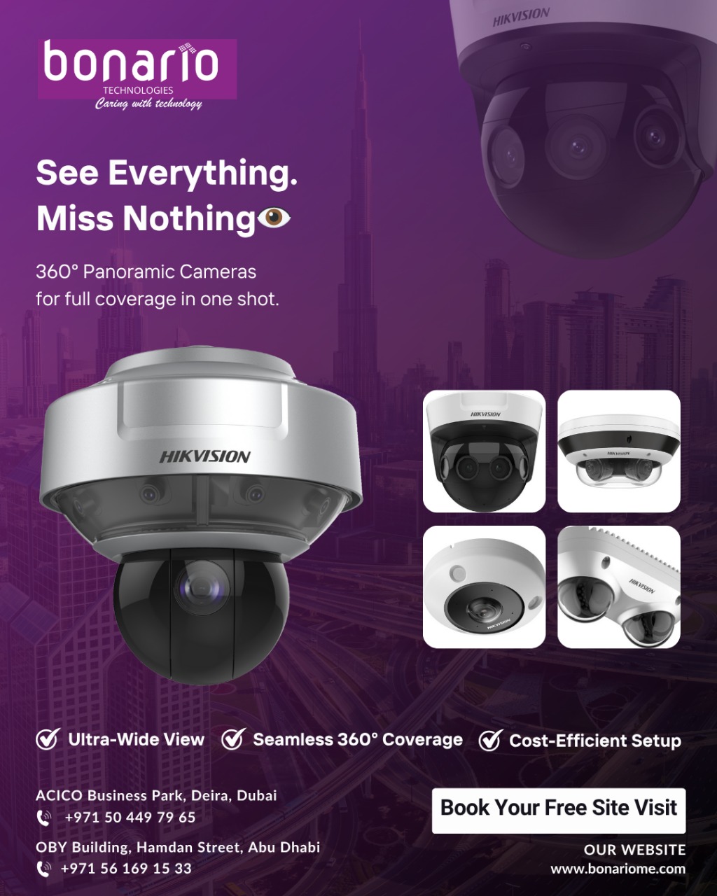 CCTV installation by Bonario