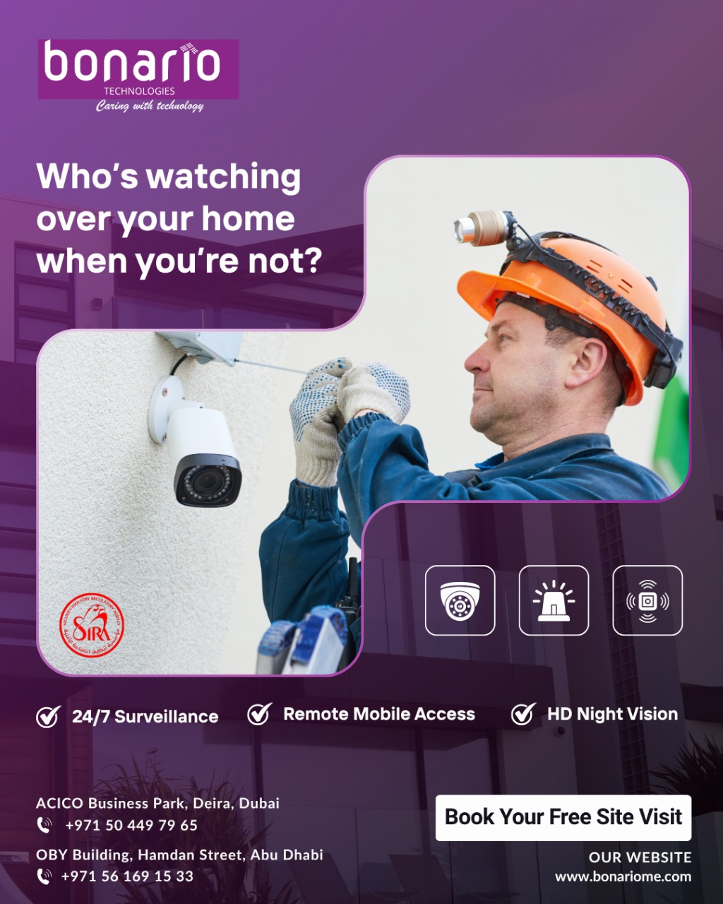 cctv installation in dubai-homes