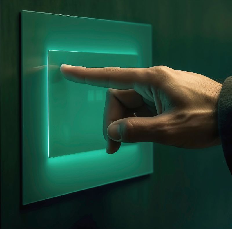 State-of-the-art access control system installed in a Dubai commercial building for secure entry