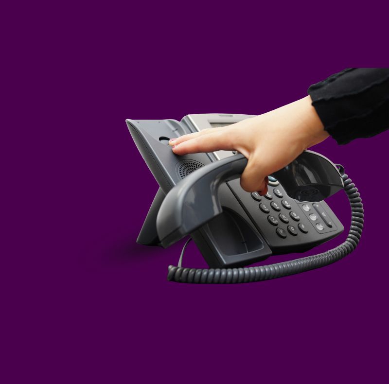 Grandstream office IP phones installed in Dubai workplaces