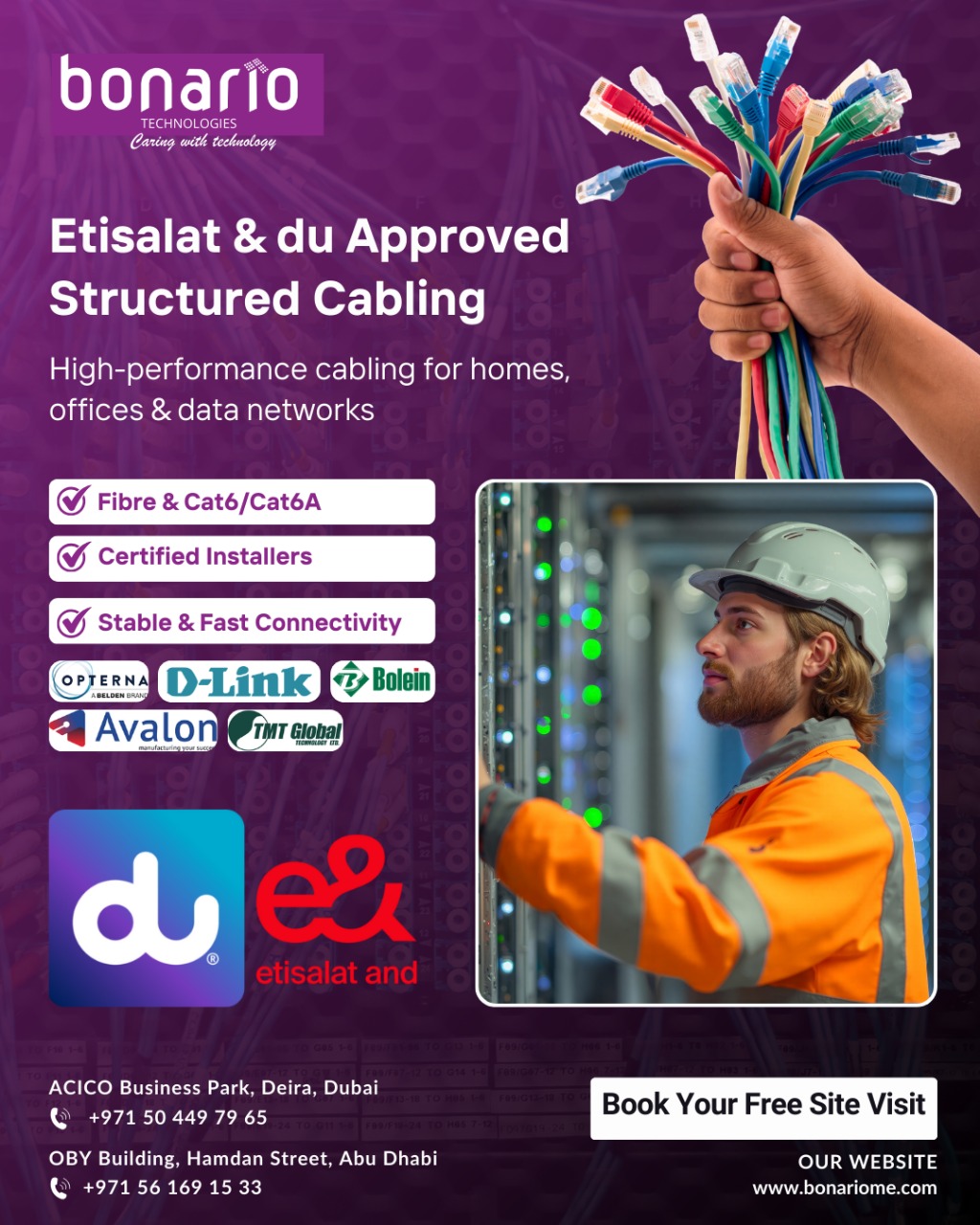 Fermax IP intercom system for villas and hotels in Dubai