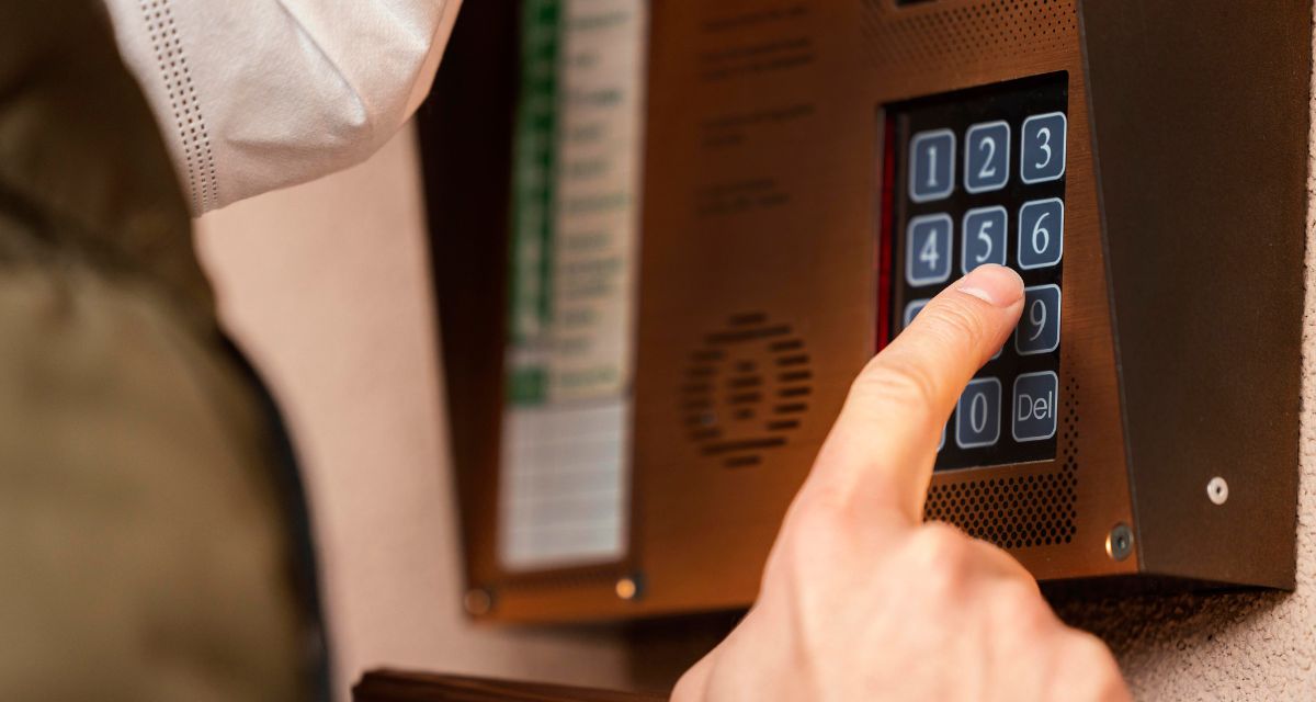 Hikvision Video Intercom in Dubai Hikvision video intercom for enhanced visual security and communication.