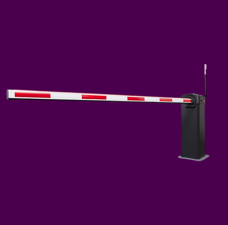 Commercial parking barrier system in Deira managing vehicle entry and exit at a busy parking facility