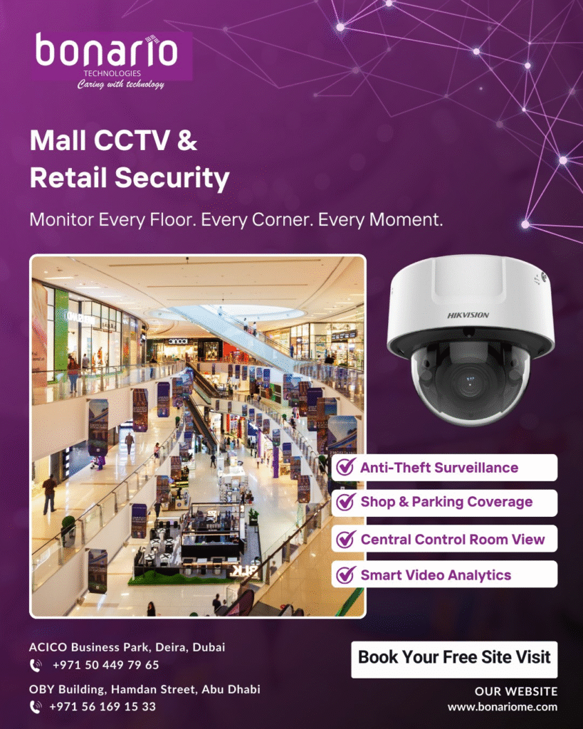 Multi-property surveillance setup using CCTV security systems in International City for centralized monitoring and enhanced property protection