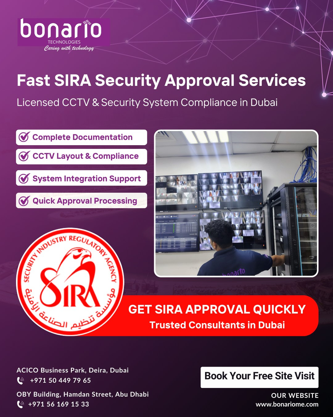 Remote monitoring and mobile access features in CCTV Installation in Business Bay Dubai for real-time surveillance from smartphones
