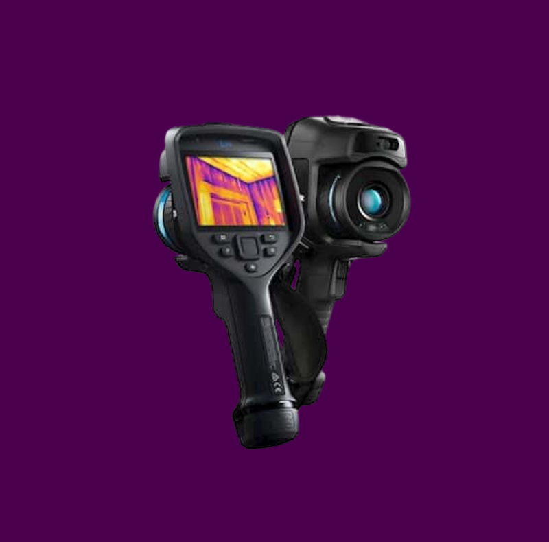 Thermal camera used in CCTV installation in Al Barsha for heat detection and night surveillance