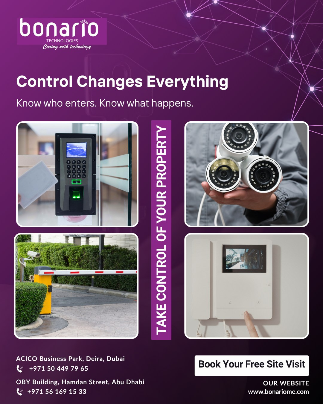 Professional CCTV installation for businesses using CCTV Monitoring Services in Karama to ensure continuous security