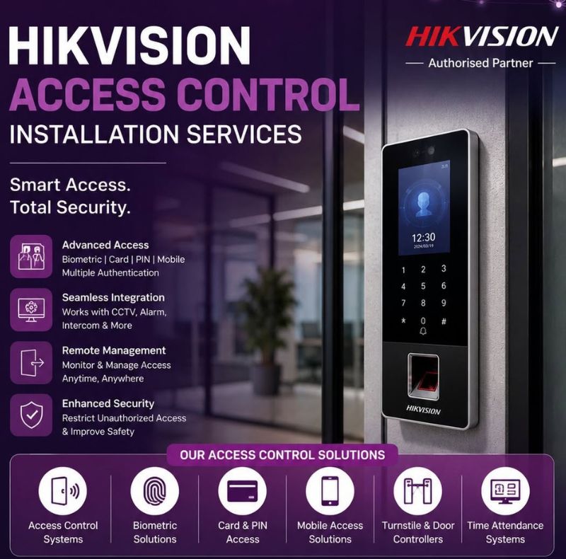 Hikvision access control systems by Bonario