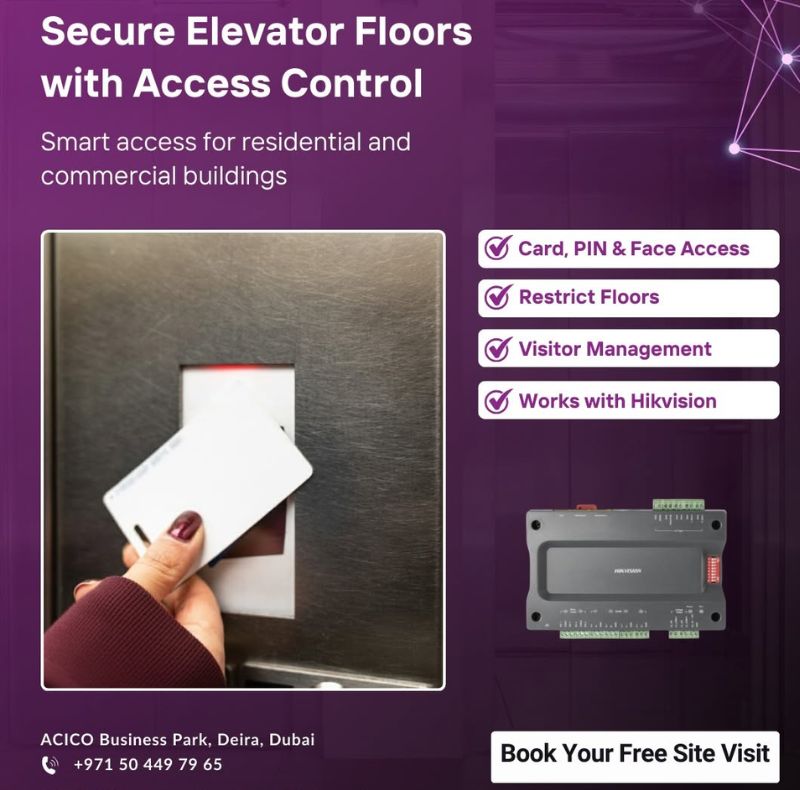 elevator access control by Bonario