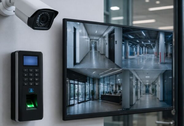 integrated cctv and access control systems in UAE